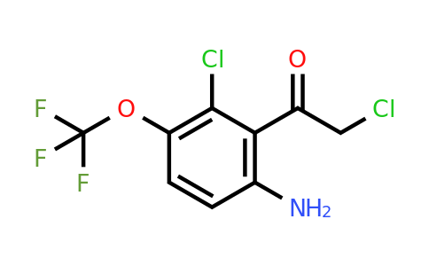 1807154-66-0 | 6'-Amino-2'-chloro-3'-(trifluoromethoxy)phenacyl chloride