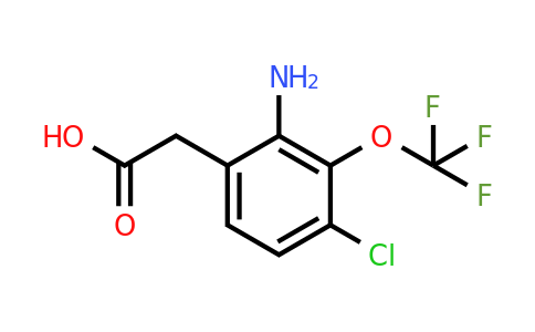 1807154-75-1 | 2-Amino-4-chloro-3-(trifluoromethoxy)phenylacetic acid