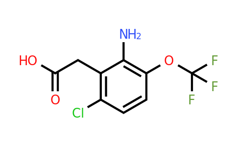 1807154-80-8 | 2-Amino-6-chloro-3-(trifluoromethoxy)phenylacetic acid