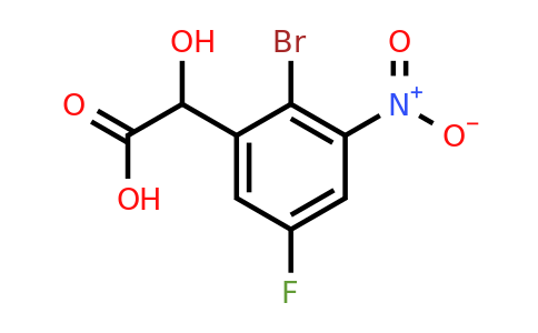 1807154-83-1 | 2-Bromo-5-fluoro-3-nitromandelic acid