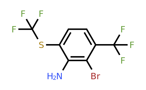 1807154-84-2 | 2-Bromo-3-trifluoromethyl-6-(trifluoromethylthio)aniline