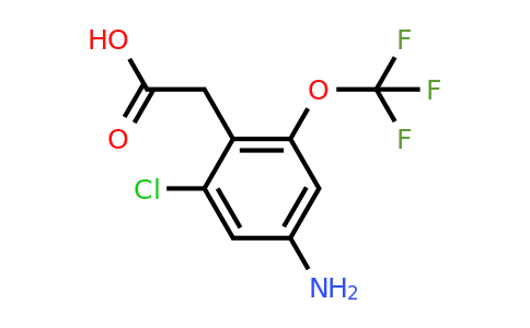 1807154-89-7 | 4-Amino-2-chloro-6-(trifluoromethoxy)phenylacetic acid