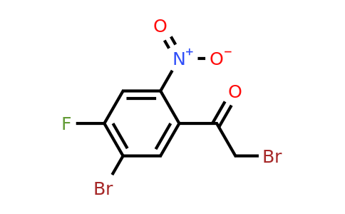 1807155-03-8 | 5'-Bromo-4'-fluoro-2'-nitrophenacyl bromide