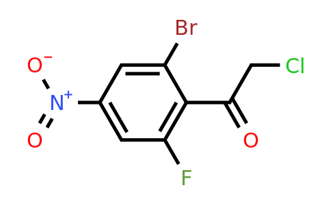 1807155-17-4 | 2'-Bromo-6'-fluoro-4'-nitrophenacyl chloride