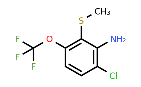 1807155-27-6 | 2-Amino-3-chloro-6-(trifluoromethoxy)thioanisole