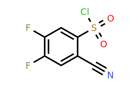 1807155-56-1 | 2-Cyano-4,5-difluorobenzenesulfonylchloride