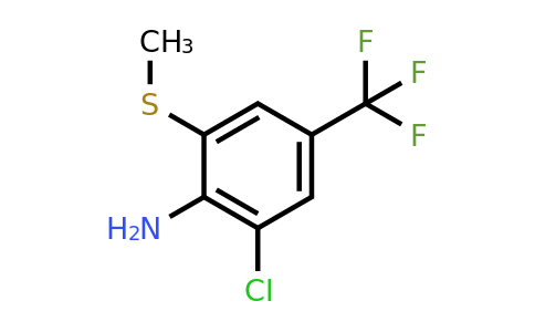1807155-92-5 | 2-Amino-3-chloro-5-(trifluoromethyl)thioanisole