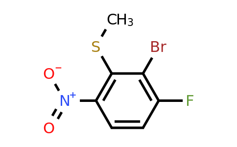 1807155-96-9 | 2-Bromo-3-fluoro-6-nitrothioanisole