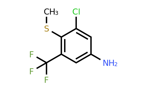 1807156-00-8 | 4-Amino-2-chloro-6-(trifluoromethyl)thioanisole
