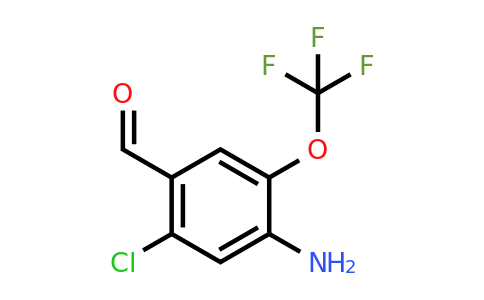 1807157-63-6 | 4-Amino-2-chloro-5-(trifluoromethoxy)benzaldehyde
