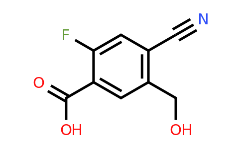 1807157-64-7 | 4-Cyano-2-fluoro-5-(hydroxymethyl)benzoic acid