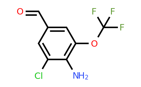 1807157-72-7 | 4-Amino-3-chloro-5-(trifluoromethoxy)benzaldehyde