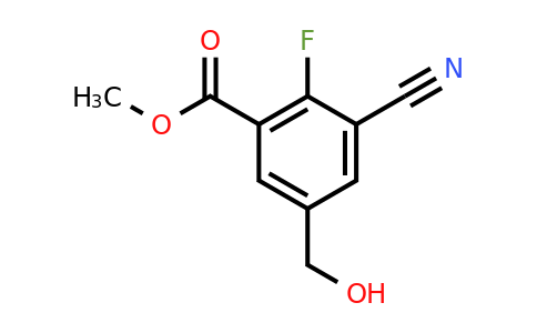 1807157-77-2 | Methyl 3-cyano-2-fluoro-5-(hydroxymethyl)benzoate