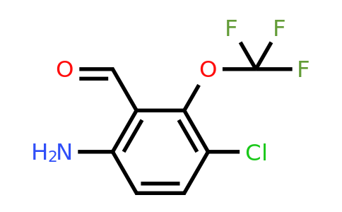 1807157-86-3 | 6-Amino-3-chloro-2-(trifluoromethoxy)benzaldehyde