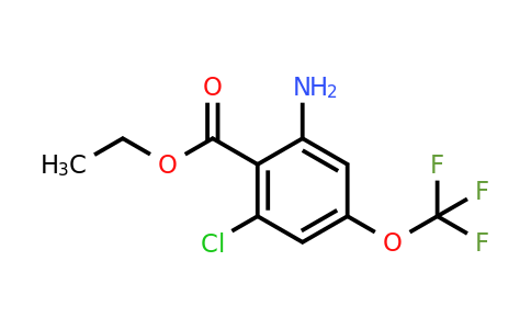 1807159-04-1 | Ethyl 2-amino-6-chloro-4-(trifluoromethoxy)benzoate