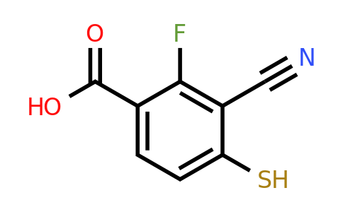 1807160-09-3 | 3-Cyano-2-fluoro-4-mercaptobenzoic acid