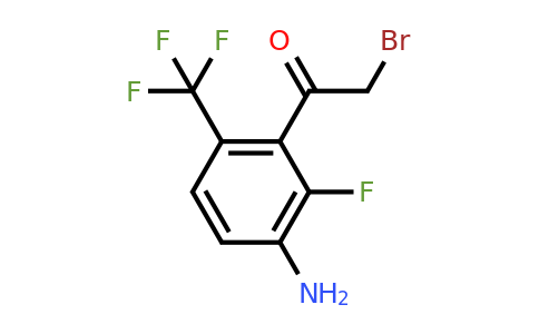 1807161-01-8 | 3'-Amino-2'-fluoro-6'-(trifluoromethyl)phenacyl bromide