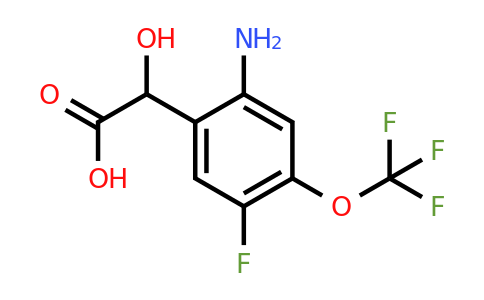 1807162-20-4 | 2-Amino-5-fluoro-4-(trifluoromethoxy)mandelic acid