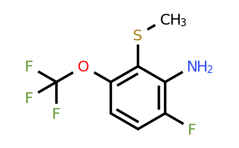 1807164-05-1 | 2-Amino-3-fluoro-6-(trifluoromethoxy)thioanisole