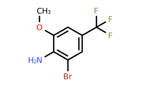 1807164-38-0 | 2-Bromo-6-methoxy-4-(trifluoromethyl)aniline