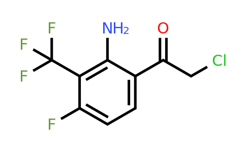 1807165-92-9 | 2'-Amino-4'-fluoro-3'-(trifluoromethyl)phenacyl chloride