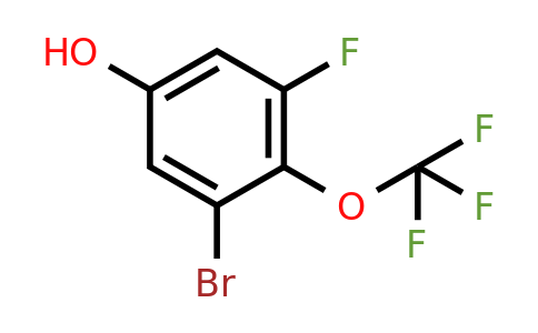 1807166-02-4 | 3-Bromo-5-fluoro-4-(trifluoromethoxy)phenol