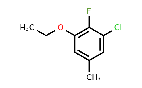 1807166-11-5 | 3-Chloro-5-ethoxy-4-fluorotoluene