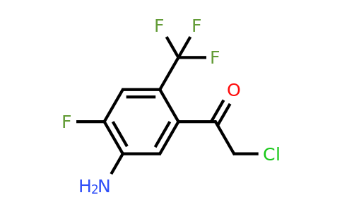 1807166-16-0 | 5'-Amino-4'-fluoro-2'-(trifluoromethyl)phenacyl chloride