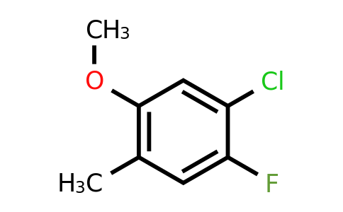 1807166-71-7 | 5-Chloro-4-fluoro-2-methylanisole