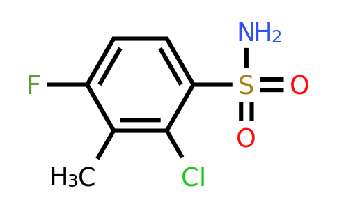 1807166-77-3 | 2-Chloro-4-fluoro-3-methylbenzenesulfonamide