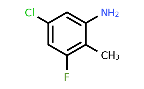 1807166-90-0 | 5-Chloro-3-fluoro-2-methylaniline