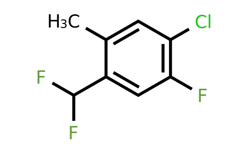 1807167-31-2 | 4-Chloro-5-fluoro-2-methylbenzodifluoride
