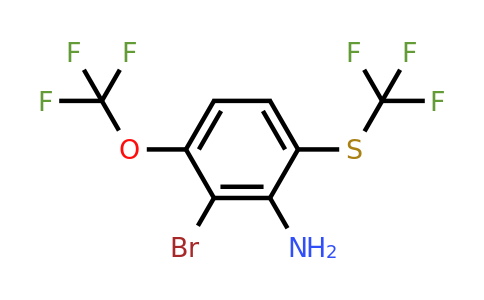 1807167-44-7 | 2-Bromo-3-trifluoromethoxy-6-(trifluoromethylthio)aniline