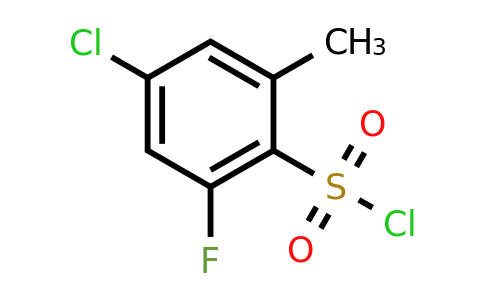 1807167-61-8 | 4-Chloro-2-fluoro-6-methylbenzenesulfonyl chloride