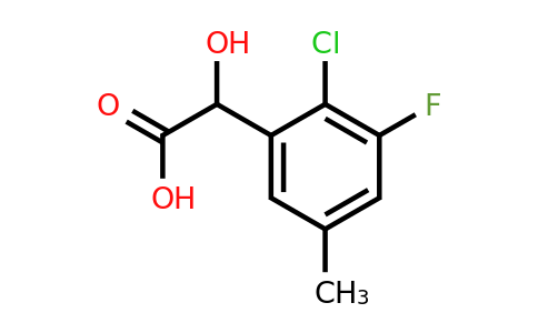1807167-73-2 | 2-Chloro-3-fluoro-5-methylmandelic acid
