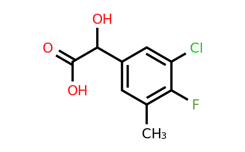1807167-79-8 | 3-Chloro-4-fluoro-5-methylmandelic acid