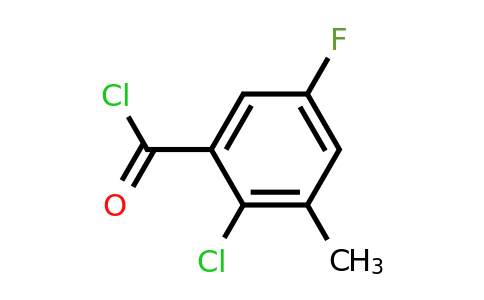 1807167-99-2 | 2-Chloro-5-fluoro-3-methylbenzoyl chloride