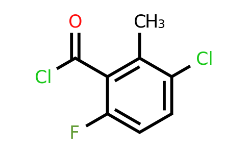 1807168-08-6 | 3-Chloro-6-fluoro-2-methylbenzoyl chloride