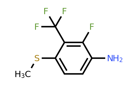 1807168-09-7 | 4-Amino-3-fluoro-2-(trifluoromethyl)thioanisole