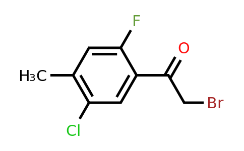 1807168-21-3 | 5'-Chloro-2'-fluoro-4'-methylphenacyl bromide