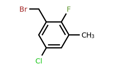 1807168-26-8 | 5-Chloro-2-fluoro-3-methylbenzyl bromide