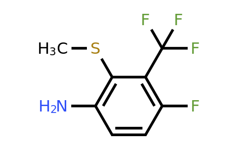 1807168-51-9 | 6-Amino-3-fluoro-2-(trifluoromethyl)thioanisole