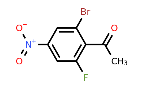 1807168-56-4 | 2'-Bromo-6'-fluoro-4'-nitroacetophenone