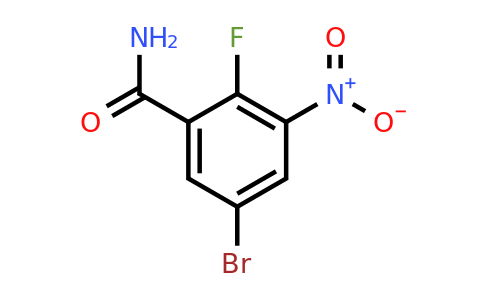 1807168-67-7 | 5-Bromo-2-fluoro-3-nitrobenzamide