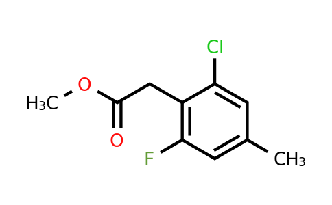 1807168-98-4 | Methyl 2-chloro-6-fluoro-4-methylphenylacetate