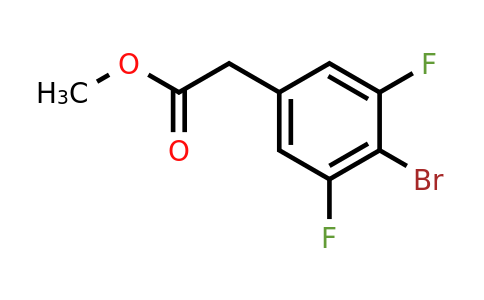 1807169-26-1 | Methyl 4-bromo-3,5-difluorophenylacetate