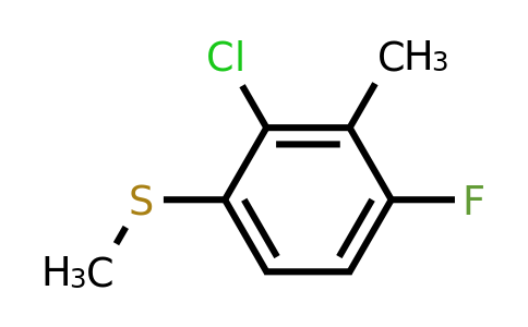 1807169-34-1 | 2-Chloro-4-fluoro-3-methylthioanisole