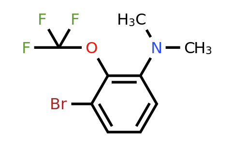 1807169-40-9 | 1-Bromo-3-dimethylamino-2-(trifluoromethoxy)benzene