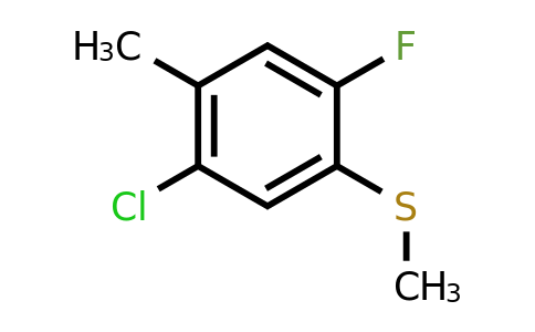 1807169-52-3 | 5-Chloro-2-fluoro-4-methylthioanisole