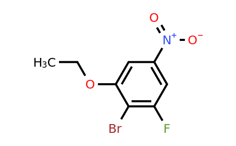 1807169-73-8 | 1-Bromo-2-ethoxy-6-fluoro-4-nitrobenzene